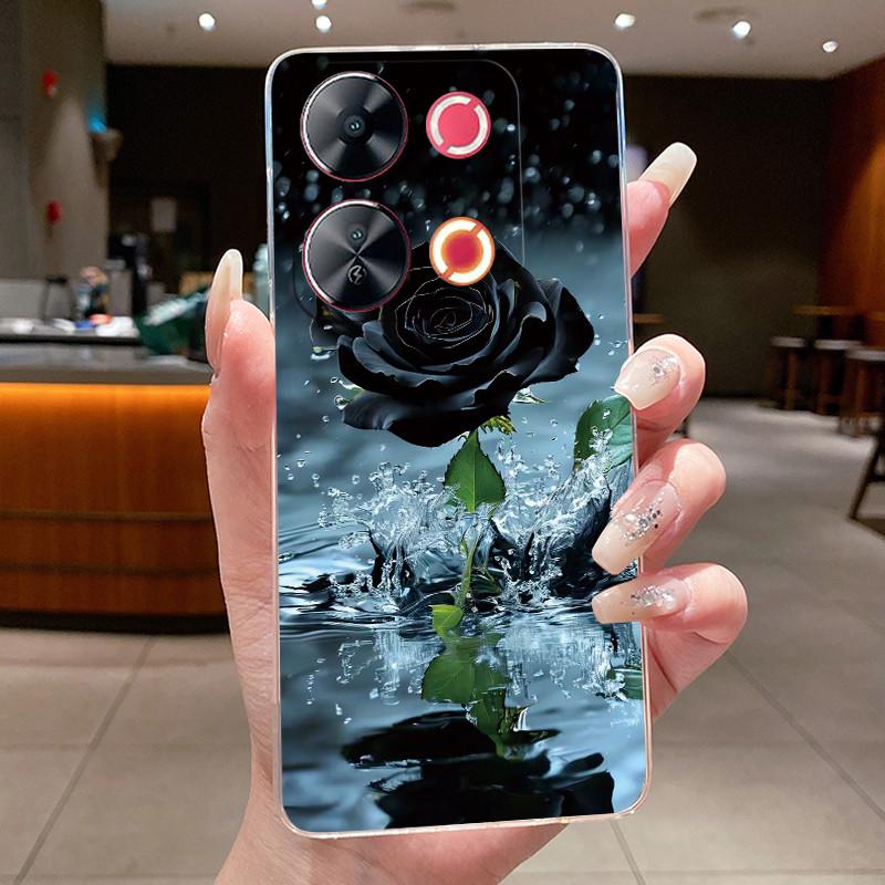 Чехол для ITEL P65 P671L Эстетичный Роскошный Милый Крутой Мальчик Девочка Рисунок Мягкий силикон Чехол для телефона Задняя крышка Прозрачный ТПУ Оболочка