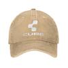 Cube Cycling Mtb Mountain Bike Denim Cap Casual Baseball Caps Adjustable Hat Summer Unisex Baseball Hats