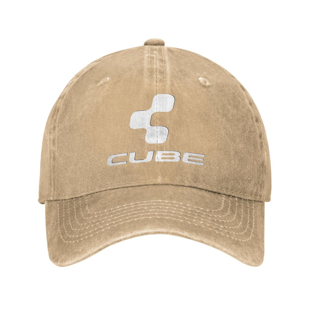 Cube Cycling Mtb Mountain Bike Denim Cap Casual Baseball Caps Adjustable Hat Summer Unisex Baseball Hats