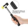25mm Size Rubber Hammer Rubber Material Double Faced Hammer Plastic Mallet  Furniture Assembly