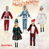 2 шт./4 шт. 30 см Одежда для кукол Модная Рождественская одежда в нескольких стилях для кукол 1/6 с платьем, топом, шляпой и официальным нарядом