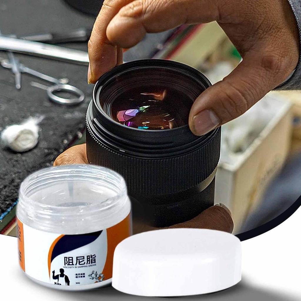 Damping Grease 30g Optical Instruments Repair Lube Low-Viscosity Lubricant For Camera Shutter Mechanism Maintenance Machine Care