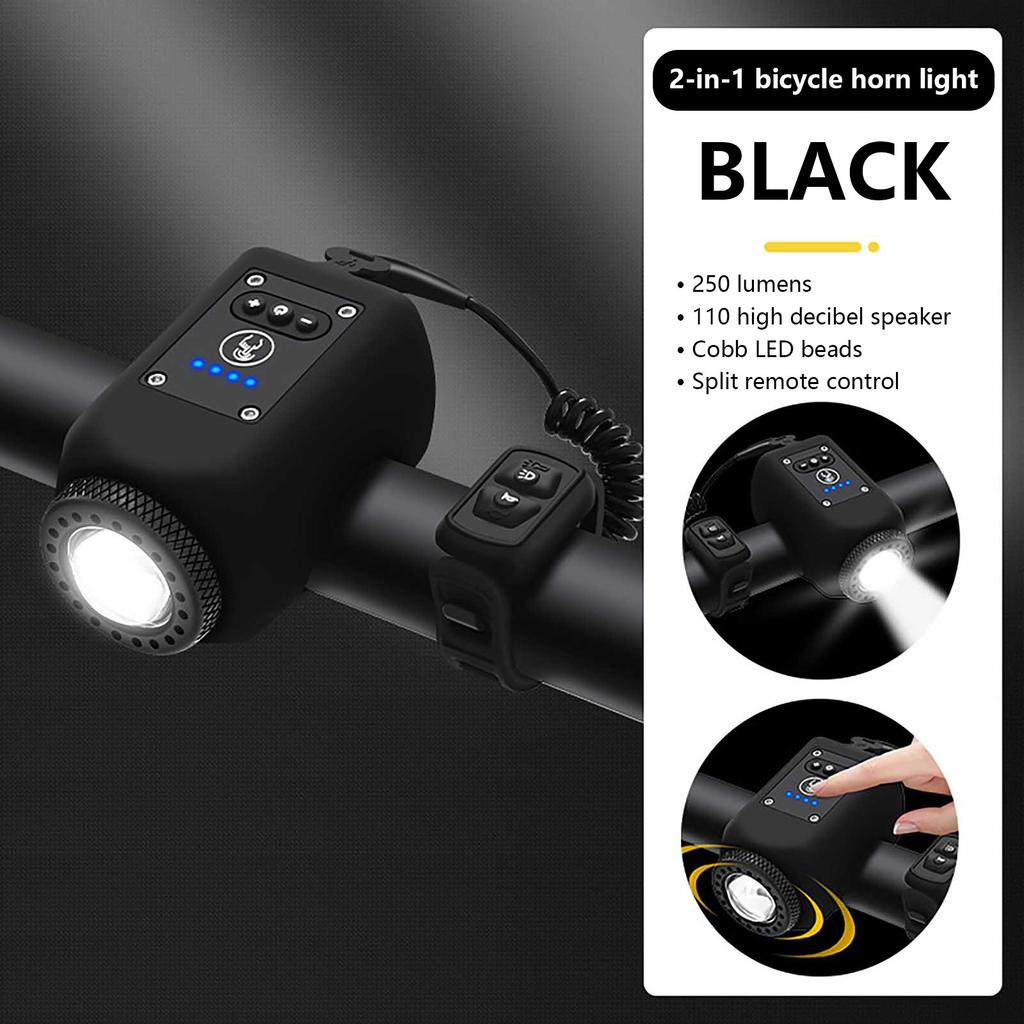 Электронный гудок для горного велосипеда, 2024 модернизированный электрический ночной велосипедный фонарик, аксессуары