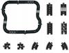Rubber Road Track Rubber Car Road 24 Elements