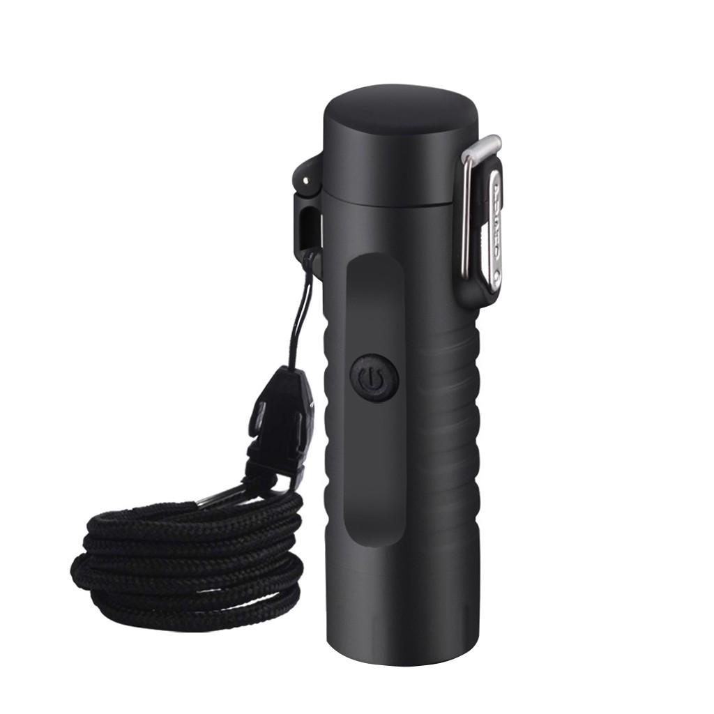 Электрический фонарик-зажигалка Портативный светодиодный фонарик-зажигалка для кемпинга на открытом воздухе