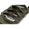 Super Roll Tool Roll,Multi-Purpose Roll Up Tool Bag, Wrench Roll,Canvas Tool Organizer Bucket,Hanging Tool Zipper Carrier Tote