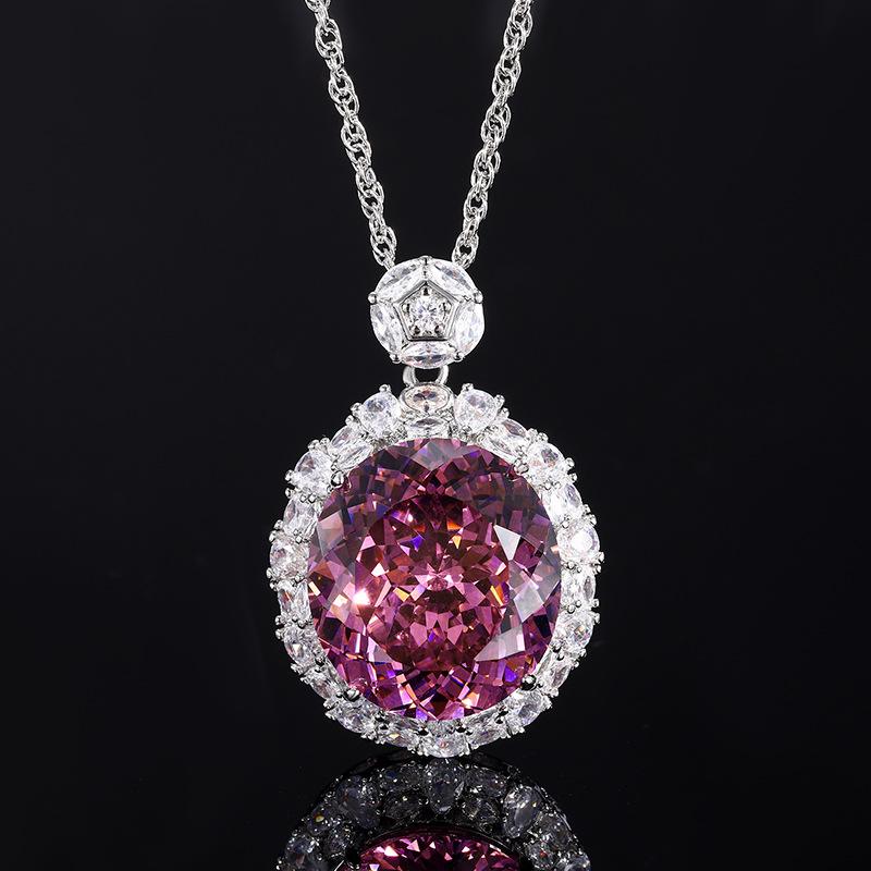 Ювелирные изделия Медное основание Позолоченное Имитация огранки «Птичье гнездо» Темперамент Ретро Легкая роскошь Подвеска 18 * 20