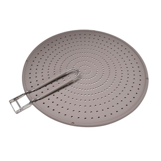 Silicone Frying Splatter Guards Universal Fit Easy Clean Splatter Guard Heat-resistant Splatter Screen Foldable Handle Splatter Guard