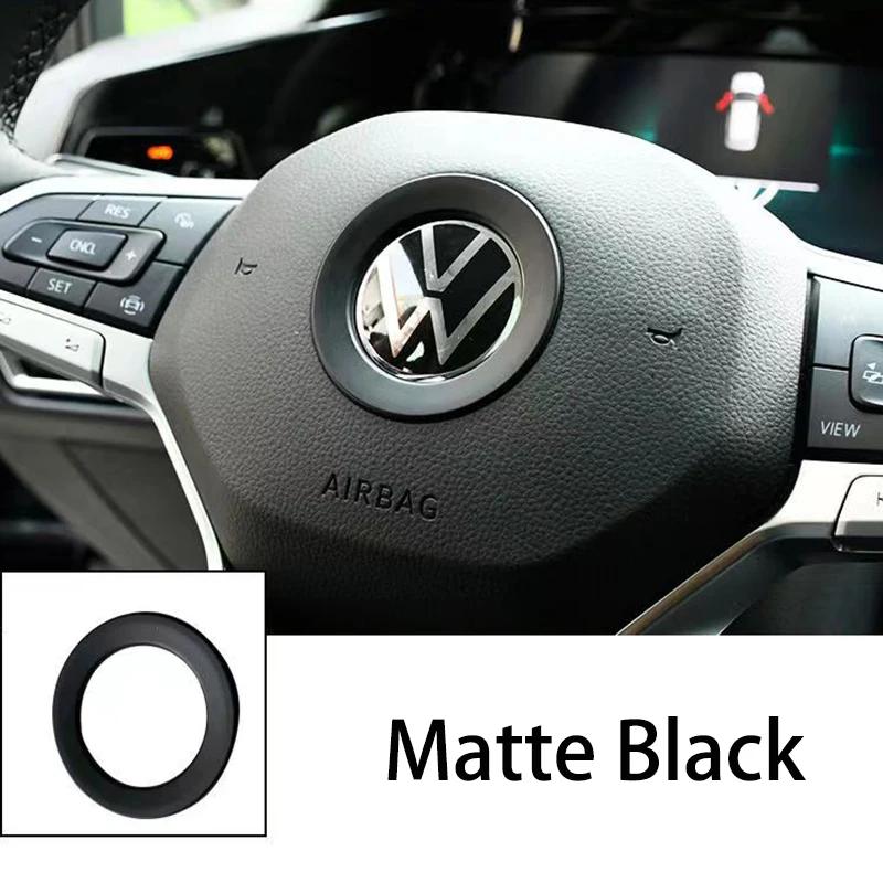 Для автомобиля VOLKSWAGEN Наклейка-эмблема на руль Аксессуары для интерьера Для Volkswagen GTI Polo Golf Passat Scirocco Beetle Tiguan