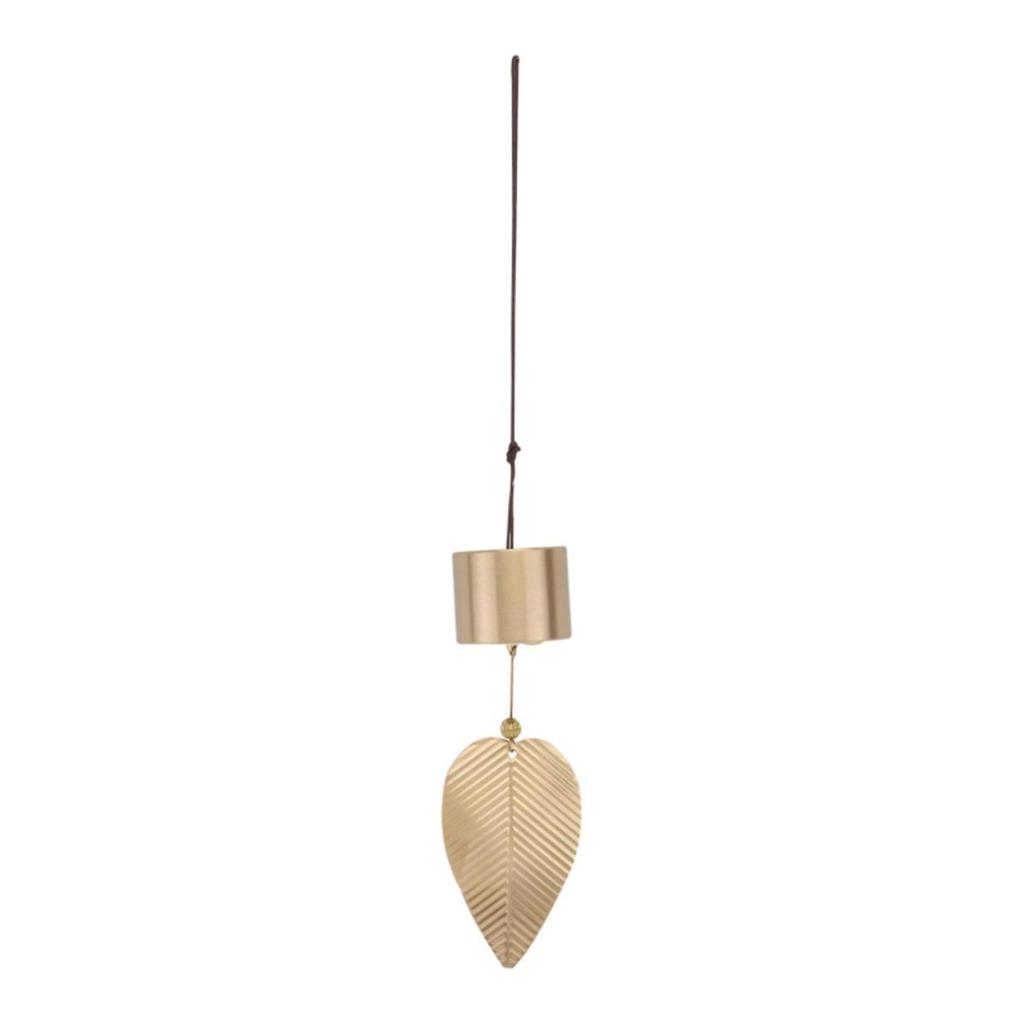 Retro Water Droplet Bell Copper Wind Chip Pendant Garden Corridor Hanging Wind Chime Creative Home Jewelry Decor