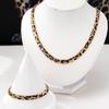 Exquisite Snake Pattern Bracelet Hand Chain Snakeskin Necklace Leopard Print Clavicle Chain Unisex