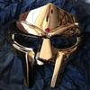 Рождество 18G Сталь Латунь Лицевой Доспех Средневековый MF Doom Маска Гладиатор Безумный Злодей