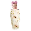 Novelty Tortillas Throw Blanket Flannel Swaddles Napping Blanket for Baby Toddlers Teens Funny Gift Realistic Pattern