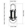 Mini Flashlight Rechargeable LED Keychain Flashlight 3-in-1 Waterproof Keychain Flashlight with Multiple Lighting Modes for Camping Daily Use