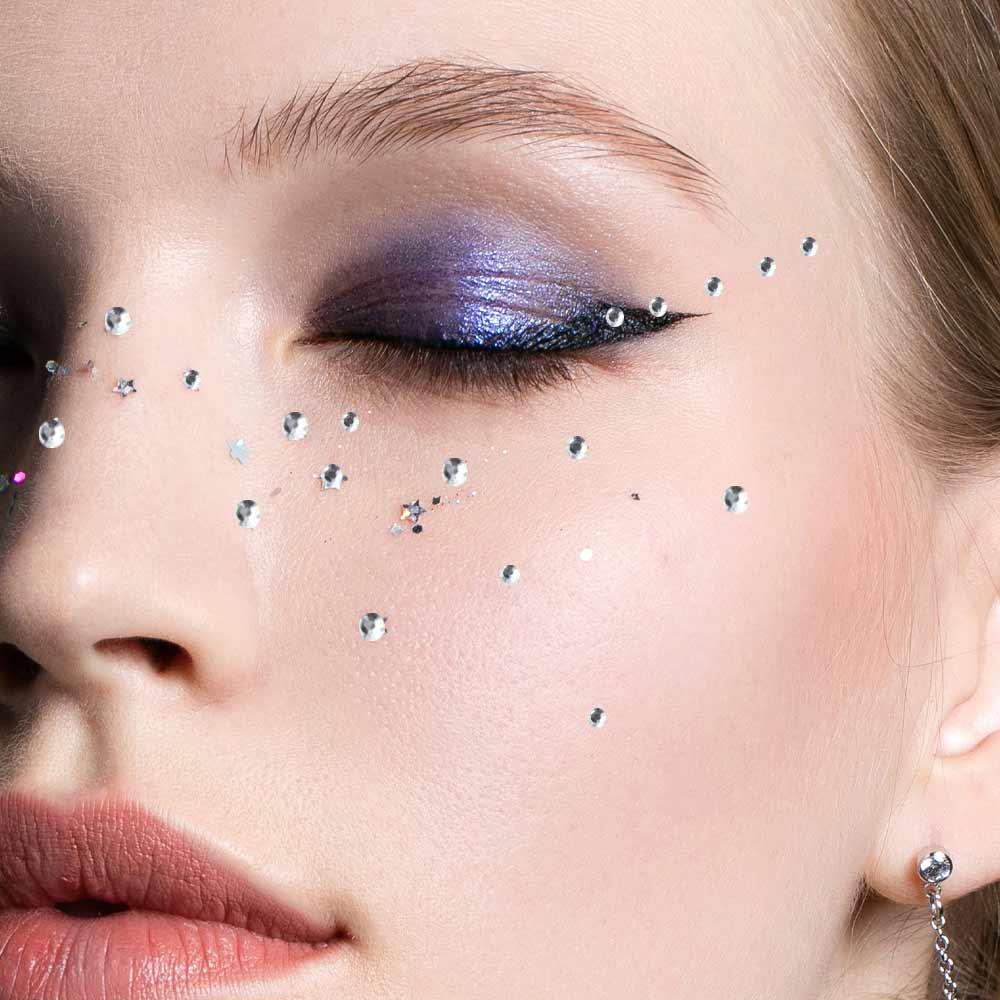 3-12MM Face Стразы Кристалл Наклейки Модные 3D Драгоценные Камни Наклейки Женщины