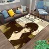 Edgy Elvira Cassandra Peterson Vintage Fango Magazine Horror Vamp non-slip washable printed rug for kids playroom nursery bedroom