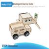 Модель DIY ультразвукового умного индукционного шлагбаума для студентов
