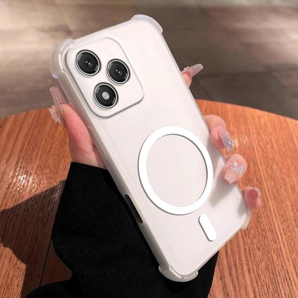 Матовый прозрачный чехол-желе против отпечатков пальцев для HONOR 400 Lite, ударопрочный чехол для телефона