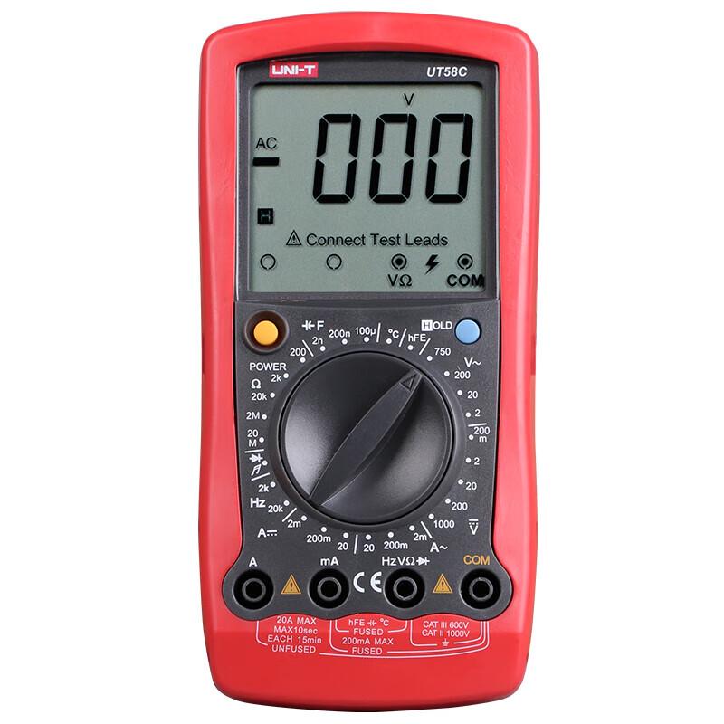 Цифровой мультиметр UNI-T UT58C с высокой точностью (Китайская версия)