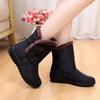 Нескользящие зимние сапоги Непромокаемые женские сапоги Теплые зимние сапоги Модная женская обувь Короткие плюшевые ботильоны