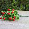 1Pc 6 Branches 18 Heads Artificial Simulation Fruits Flower Home Garden Decoration DIY Art