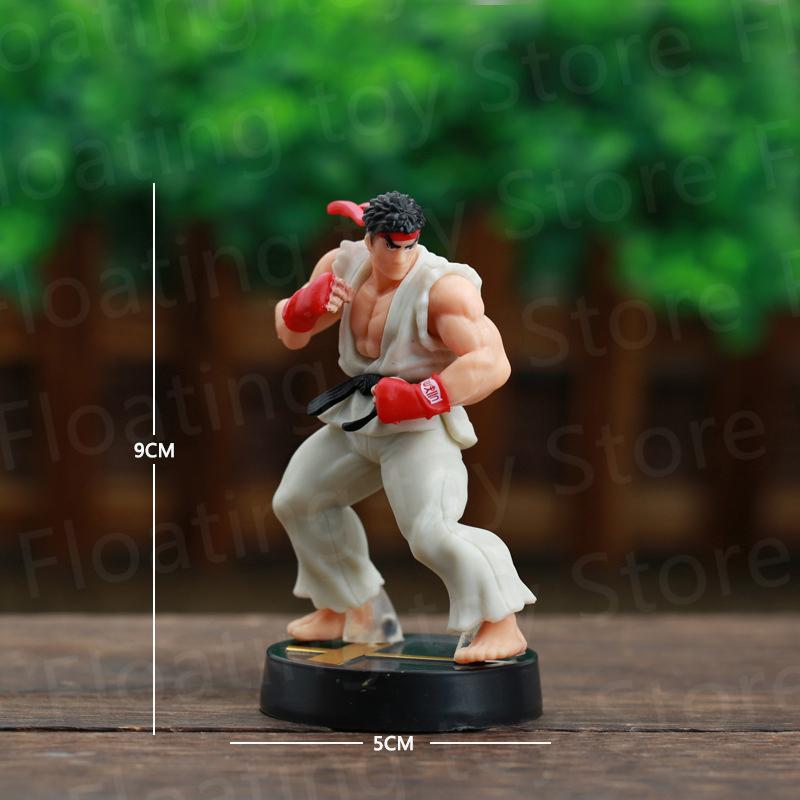 Аниме Street Fighter Файтинг Фигурка Ken Masters Hoshi Ryu ПВХ Kawaii Игрушки Куклы Декор Комнаты Подарок на День Рождения Для Мальчиков
