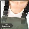 Fishing waders, men's rubber boots 46, fishing work waders, protective 43