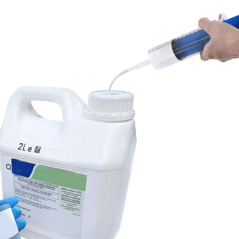 Reusable Plastic Syringe Bubble Syringe Oil Syringe for Extracting Oil Agricultural E Fluid Brake Fluid with Hose 100cm