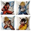 Cartoon Animation Dragon Ball Pillow Case Linen Super Soft Pillow Home Dragon Ball Anime Cushion Pillow