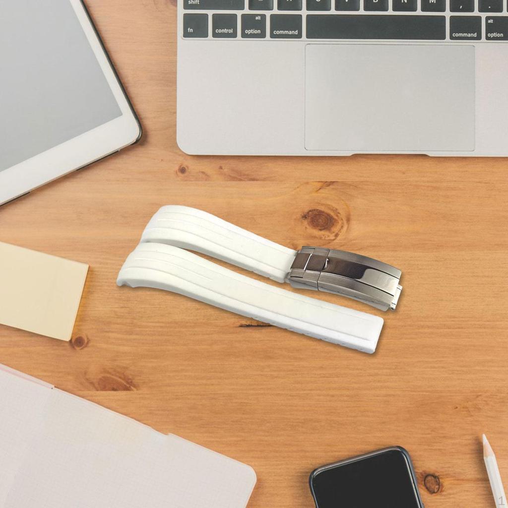 Силиконовый ремешок для часов, быстросъемный, регулируемый, для мужчин и женщин, сменный ремешок для часов