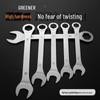 Green Forest Thin Open End Wrench Set: Complete Hardware Tool Set
