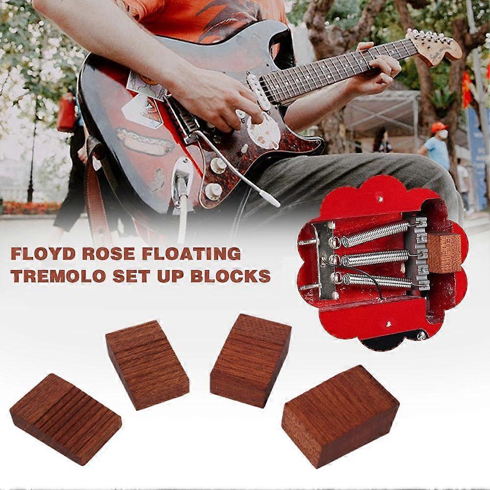 Floyd Rose Floating Tremolo Set Up Blocks - Trem Wedge 4pcs/set