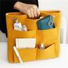 Up Bag Felt Multi Pocket Cosmetic Insert Purse Organizer Multi-function Make Organizer For Tote Bags In Bag & Handbag Shaper