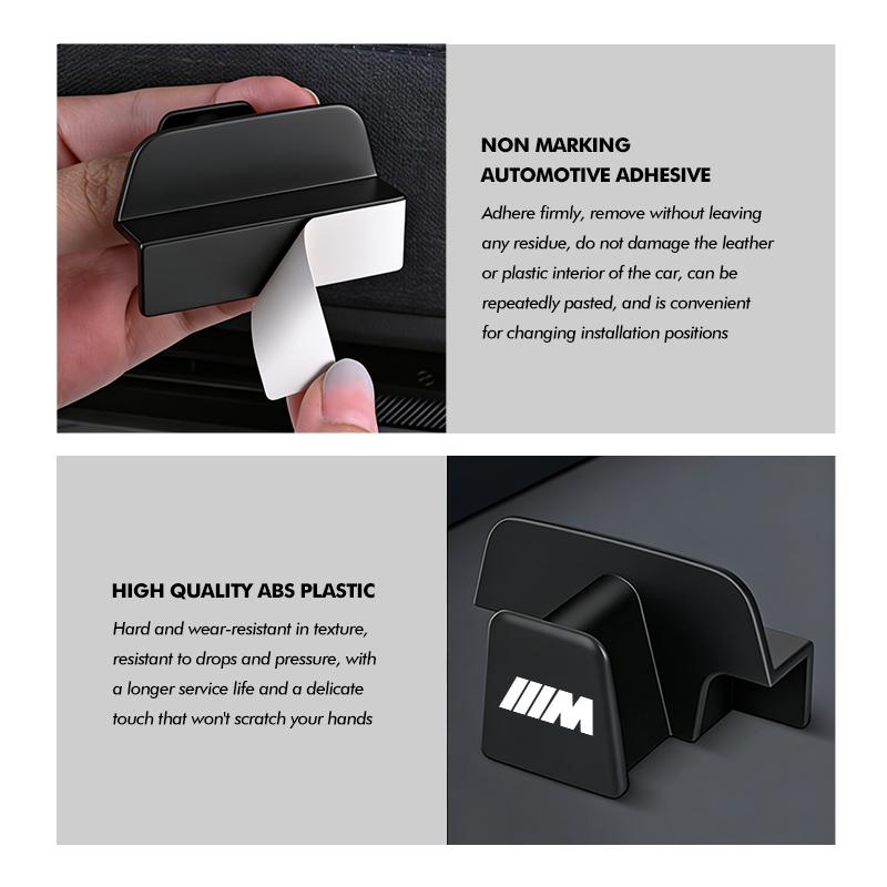 Car Sunglasses Holder ABS Glasses Case Clip Sun Visor Storage Box For BMW M 1 3 4 5 6 7 Series X1 X3 X4 X5 G20 G38 F48 E36 E39 I222