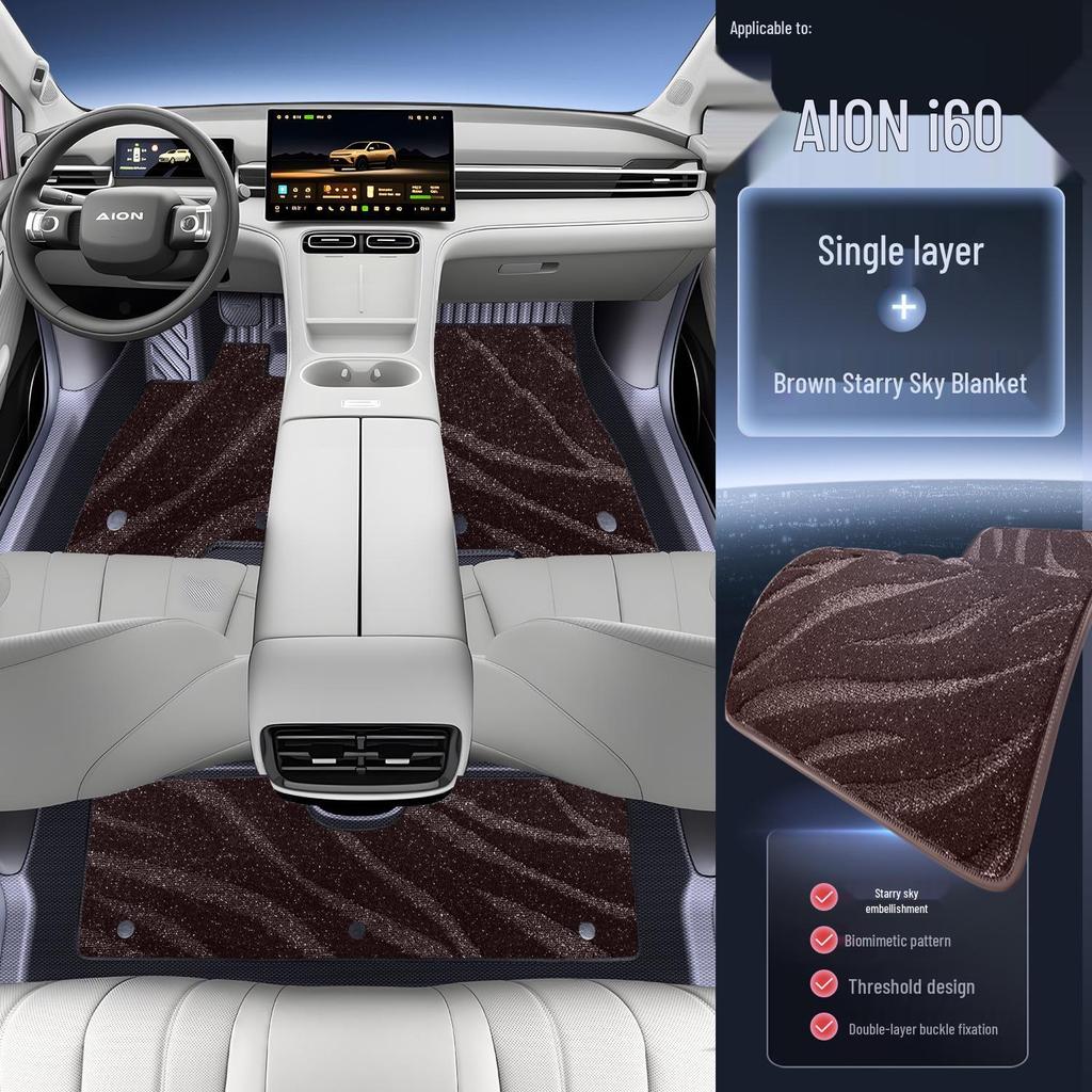 AION i60 2026 Коврики для пола из ТПЭ - Аксессуары для интерьера автомобиля с полным покрытием