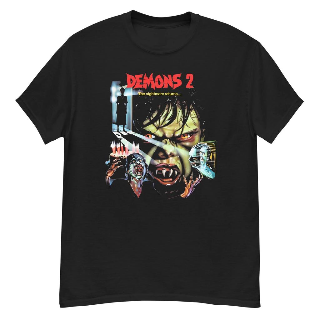 Demons 2 cult horror film fan art t-shirt