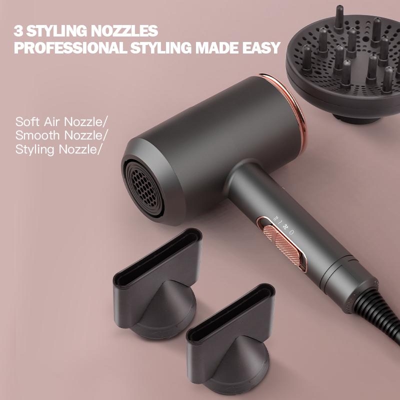 High Power Hair Dryer Household Hair Dryer Manufacturers Wholesale Hammer Constant Temperature Negative Ion Blower