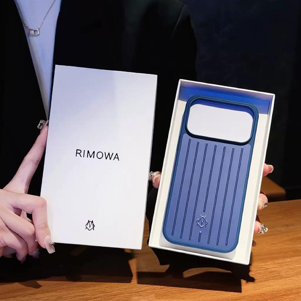 Оригинальный чехол для телефона RIMOWA в виде чемодана для iPhone 17 Pro Max, 18 Pro Max, 15, 14.