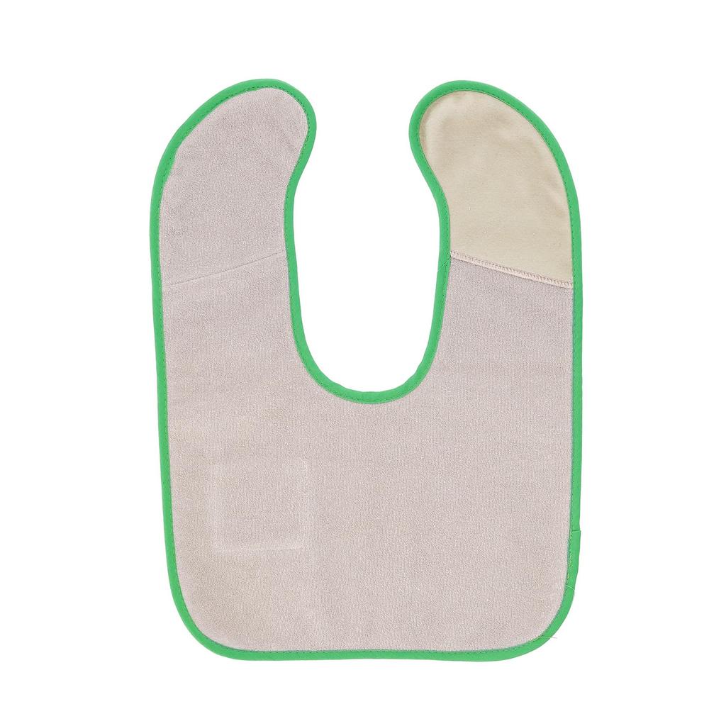 Marushin Bib Toala Microfiber Bib with Name Product 1815010400 Toalla S, Pink, Stick-On Tag, Number