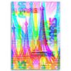 Canvas print, Neon Paris