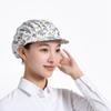 Printing Fabric Chef Cap Food Service Cook Hat Women Work Headband  Canteen Catering