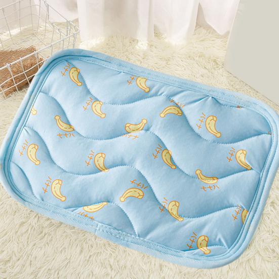 Подушка для хомяка, нескользящая нижняя часть, крутая охлаждающая ткань с мультяшным рисунком, подушка для сна в виде хомяка, товары для дома и домашних животных