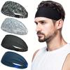 Sports Headbands For Men Woman Gym Yoga Sweat Hair Bands Soft Elastic Hairbands Stretch Outdoor Sport Sweatbands