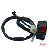7/8" 22mm Motorcycle Switch Mount Headlight Warning Light Turn Signal Horn Start Kill Switch Motorcycle Handlebar Switch Parts