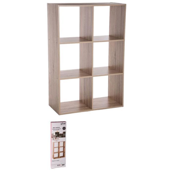 Mix Atmosphera 6-compartment Shelf - Natural