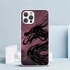 Японская татуировка Темного Дракона Чехол для телефона Для IPhone 16 17 Air 16E 15 14 Plus 13 Mini 12 11 Pro Max 7 8 + SE 2020 Мягкий ТПУ Задняя крышка