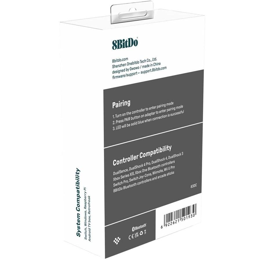 8bitdo usb wireless adapter 2 black
