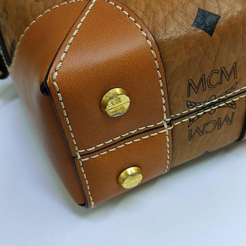 [Pre-Owned] Classic Monogram Print Leather Crossbody Tote Bag Mini - Good #314WN6