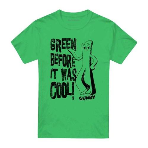 Gumby Unisex Adult Green Before It Was Cool T-Shirt