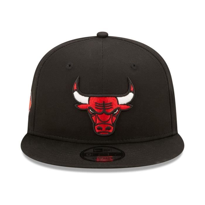 Casquette Snapback New Era 9Fifty - Chicago Bulls - Noir - Homme